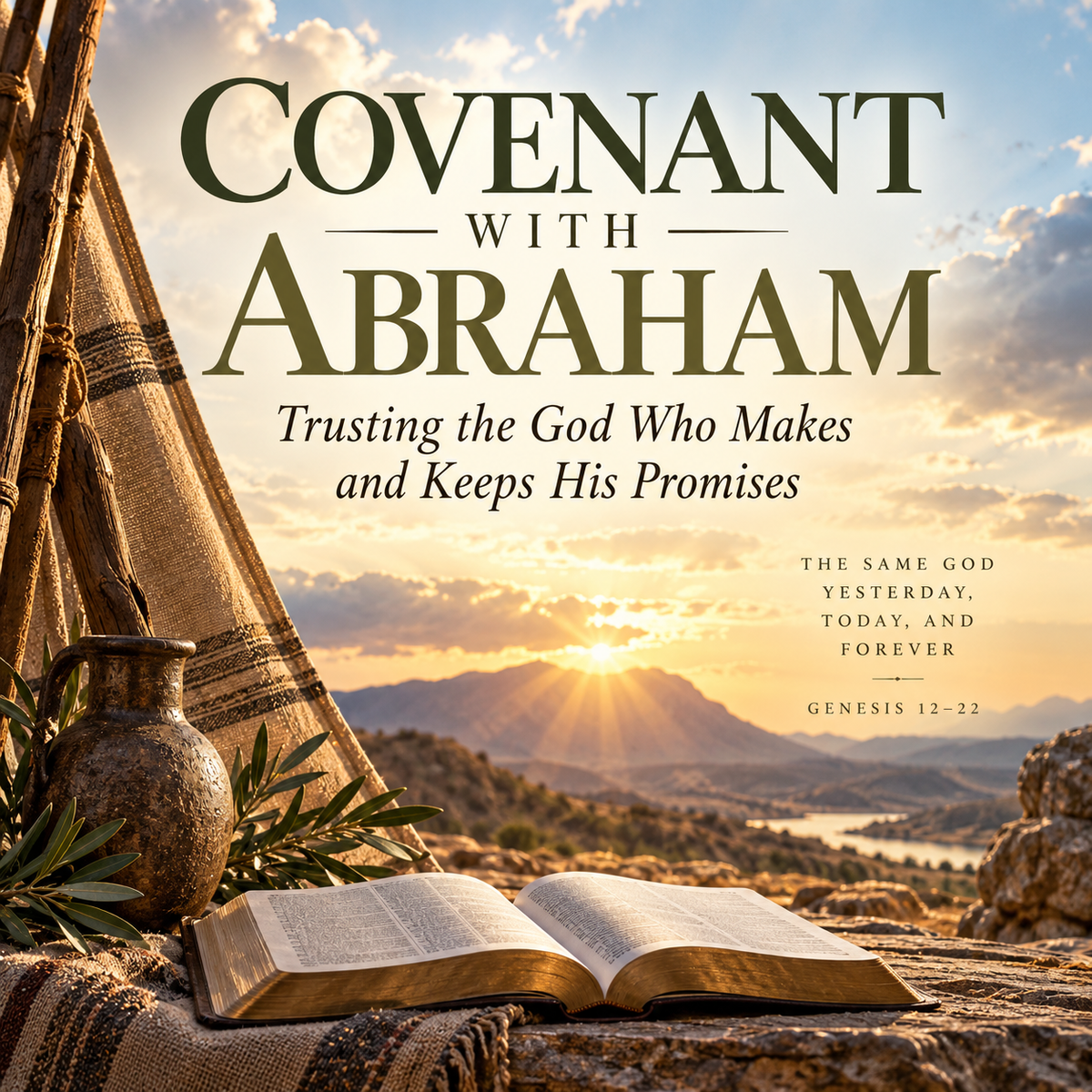 Covenant with Abraham Christian devotional about trusting the God who makes and keeps His promises through Abraham’s journey of covenant, waiting, faith, surrender, and fulfillment.