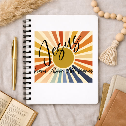 Name Above All Names Inspirational Notebook