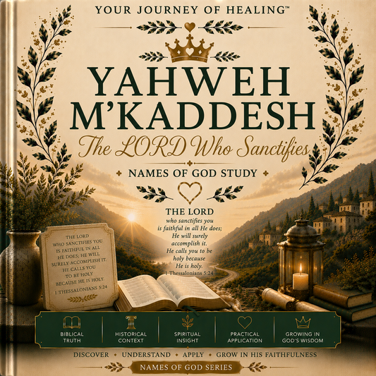 Yahweh M'Kaddesh Names of God study