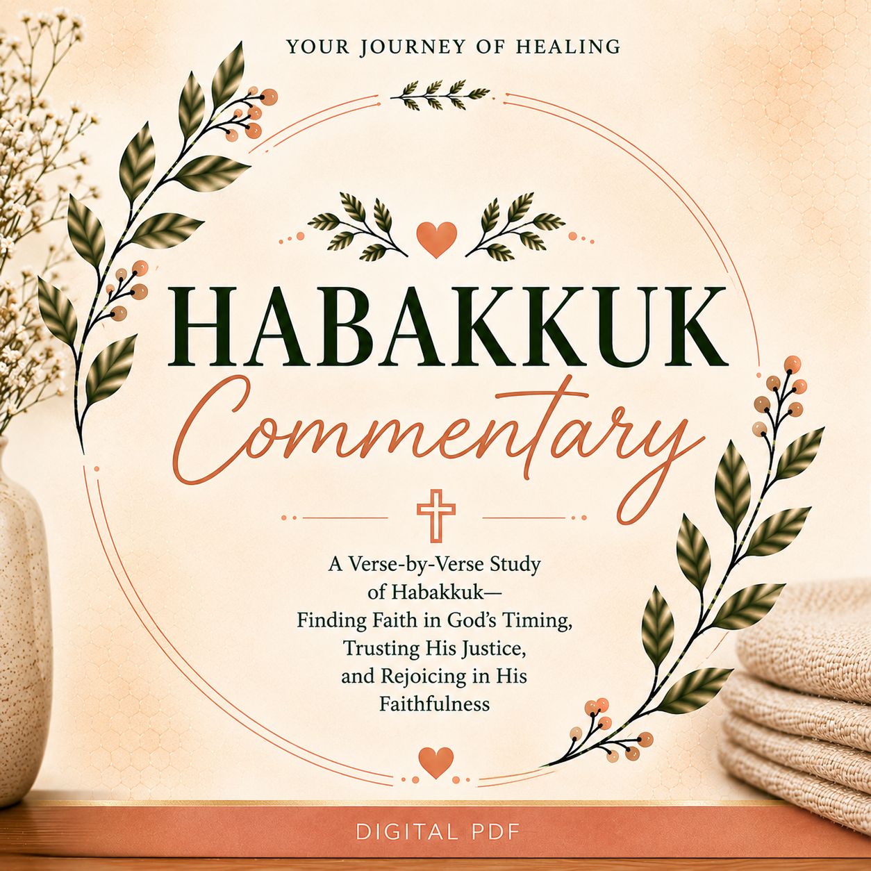 Habakkuk Bible Commentary PDF | Digital Bible Study | Verse-by-Verse Old Testament Study